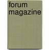 Forum Magazine door Onbekend