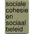 Sociale cohesie en sociaal beleid