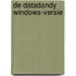De Datadandy windows-versie