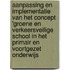 Aanpassing en implementatie van het concept 'Groene en verkeersveilige school in het primair en voortgezet onderwijs
