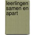 Leerlingen samen en apart