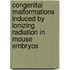Congenital malformations induced by ionizing radiation in mouse embryos
