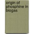 Origin of phosphine in biogas