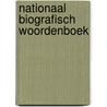 Nationaal biografisch woordenboek by Unknown