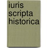 Iuris Scripta Historica door L. Waelkens