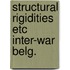 Structural rigidities etc inter-war belg.