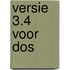 Versie 3.4 voor DOS