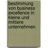 Bestimmung von business excellence in kleine und mittiere Unternehmen door Efqm