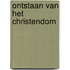 Ontstaan van het christendom
