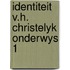 Identiteit v.h. christelyk onderwys 1