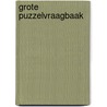 Grote puzzelvraagbaak door Timmerman