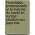 L'orientation professionelle et le manche du travail en Europe: situation aux Pays-Bas