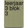 Leerjaar 3 blok 3 door Liesbet Herteleer