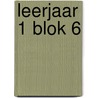 Leerjaar 1 blok 6 door Stef Colens