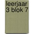 leerjaar 3 blok 7