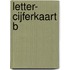 Letter- cijferkaart B