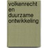 Volkenrecht en duurzame ontwikkeling