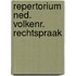Repertorium ned. volkenr. rechtspraak