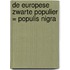 De Europese zwarte populier = Populis nigra