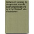 Technisch verslag bij de opmaak van de quartairgeologische overzichtskaart van Vlaanderen