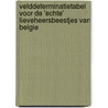 Velddeterminatietabel voor de 'echte' lieveheersbeestjes van Belgie by J.Y. Baugnee