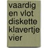 Vaardig en vlot diskette klavertje vier