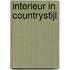 Interieur in countrystijl