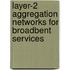 Layer-2 aggregation networks for broadbent services