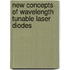 New concepts of wavelength tunable laser diodes