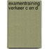 Examentraining verkeer C en D