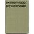 Examenvragen personenauto