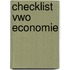 Checklist VWO Economie
