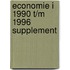 Economie I 1990 t/m 1996 supplement
