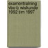 Examentraining Vbo-B Wiskunde 1992 t/m 1997