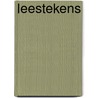 Leestekens door A. Kruijssen