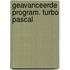 Geavanceerde program. turbo pascal