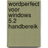 Wordperfect voor windows 5.2 handbereik