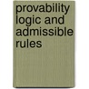 Provability logic and admissible rules door R. Iemhoff