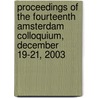Proceedings of the fourteenth Amsterdam colloquium, December 19-21, 2003 by Unknown
