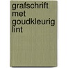Grafschrift met goudkleurig lint by Verbiest
