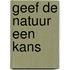 Geef de natuur een kans