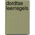 Dordtse leerregels
