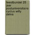 Feestbundel 25 jaar postuniversitaire cyclus Willy Delva
