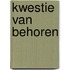 Kwestie van behoren