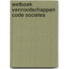 Wetboek vennootschappen code societes by Wymeersch