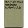 Sticky Art Notes Rembrandt Joodse Bruidje door Onbekend