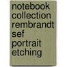 Notebook Collection Rembrandt Sef Portrait Etching by Unknown