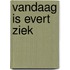 Vandaag is Evert ziek