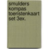 Smulders kompas toeristenkaart set 3ex. door Onbekend