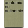 Anatomie en antinomie door Hoogland
